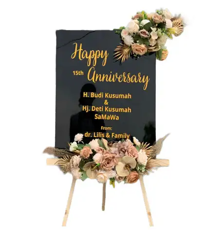 Papan Bunga Akrilik Tanah Grogot