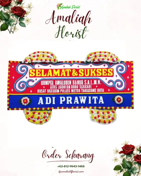 Papan Bunga Ucapan Selamat Tanah Grogot